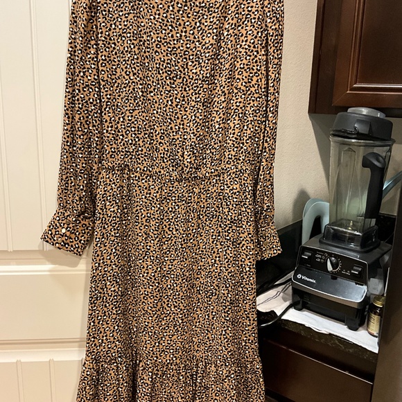 Talbots leopard print dress - Picture 8 of 9